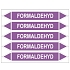 Značení potrubí, formaldehyd
